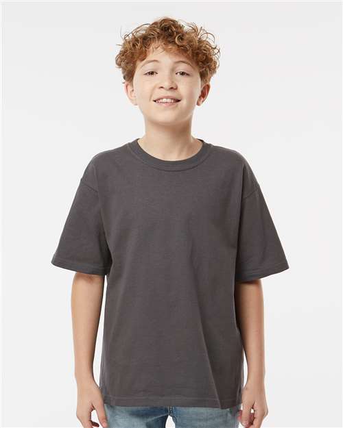 M&O Youth Gold Soft Touch T-Shirt - Azalea