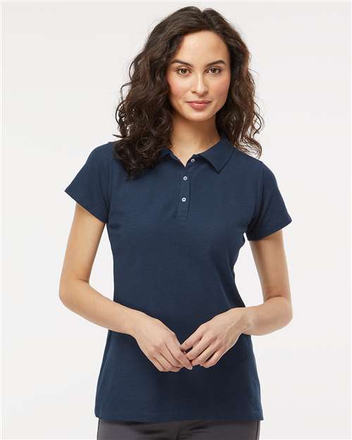 M&O Women's Soft Touch Polo
