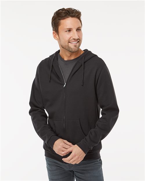 M&O Unisex Zipper Fleece Hoodie