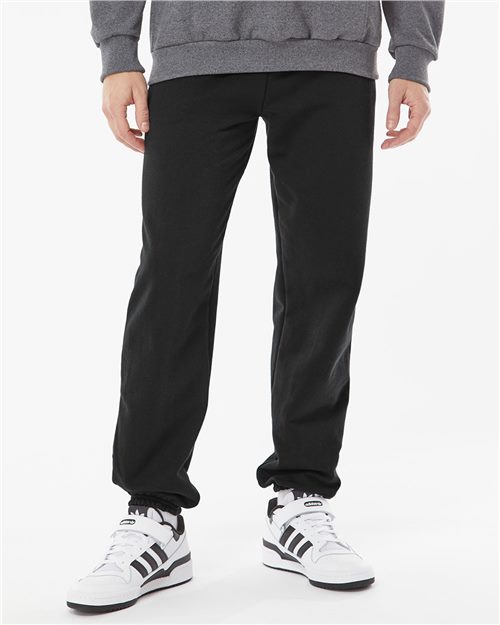 King Fashion Pocketed Sweatpants with Elastic Cuffs