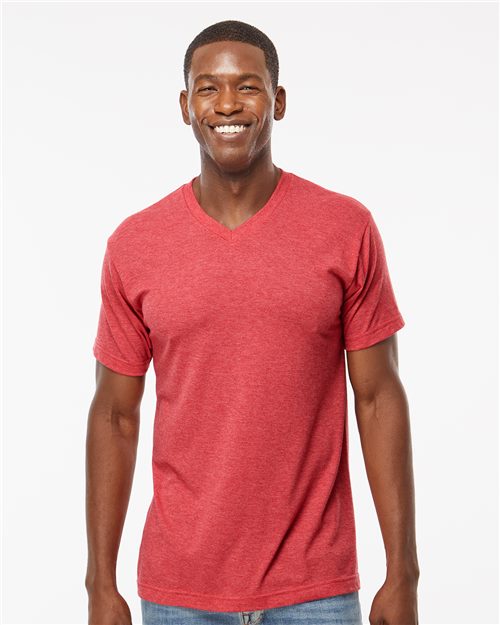 M&O Deluxe Blend V-Neck T-Shirt