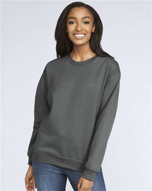 Gildan Unisex Softstyle® Midweight Crewneck Sweatshirt - Ash