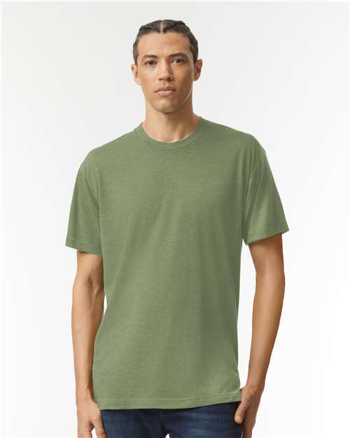 American Apparel Unisex Triblend Track Tee