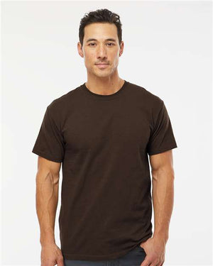 M&O Men's Gold Soft Touch T-Shirt - Chocolate