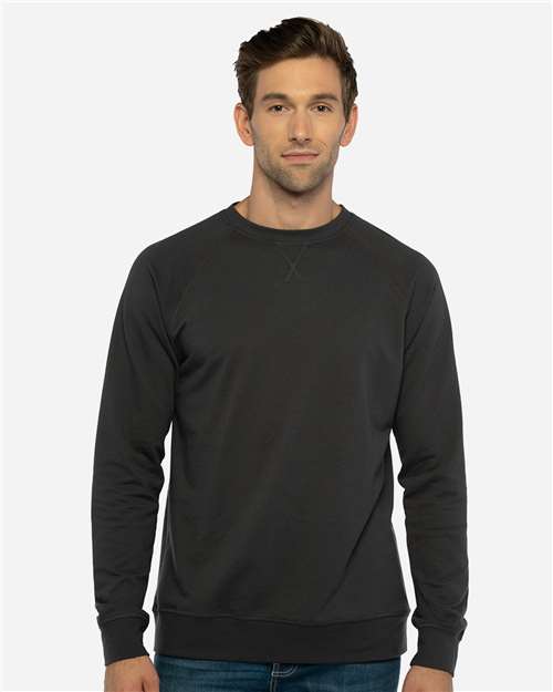 Next Level Unisex Laguna Raglan Crewneck Sweatshirt
