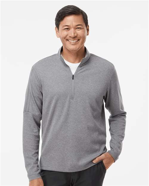 Adidas Men's 3-Stripes Quarter-Zip Sweater Pullover