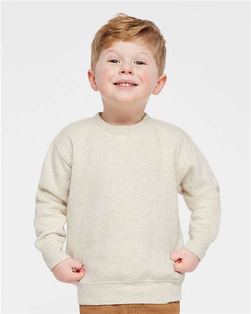 Rabbit Skins Toddler Fleece Crewneck Sweatshirt