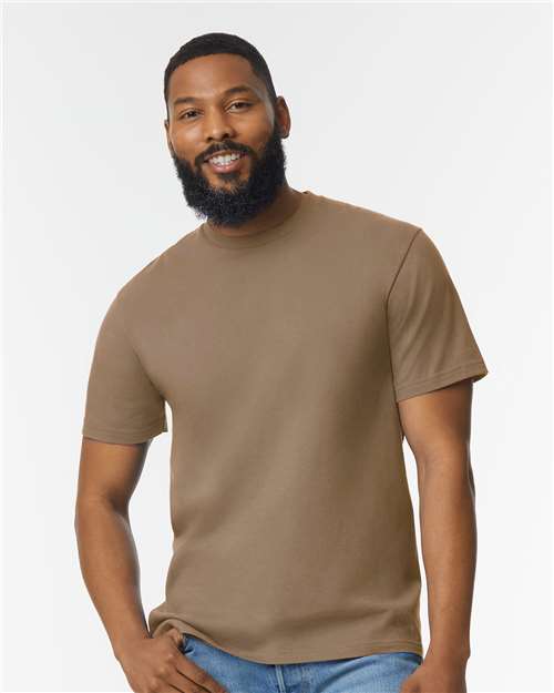 Gildan Unisex Softstyle® Midweight T-Shirt - Brown Savana
