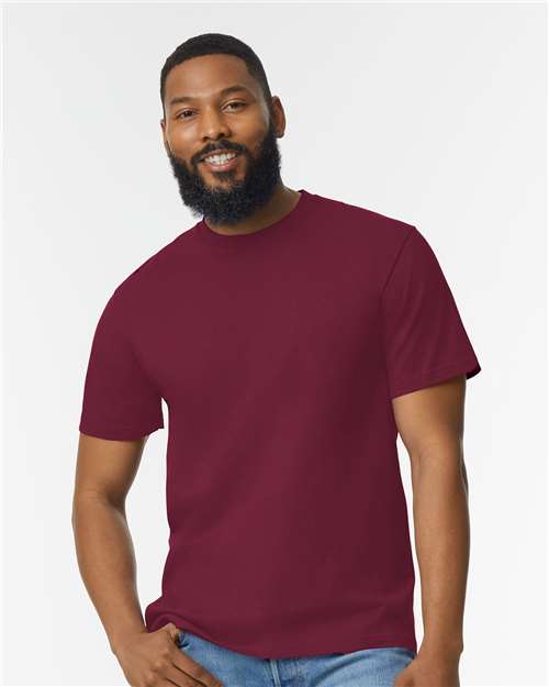 Gildan Unisex Softstyle® Midweight T-Shirt - Maroon