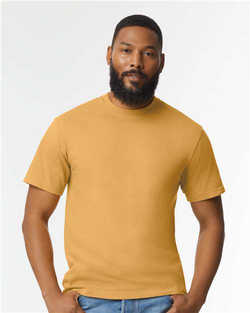 Gildan Unisex Softstyle® Midweight T-Shirt - Mustard