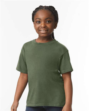 Gildan Youth Softstyle® T-Shirt - Military Green