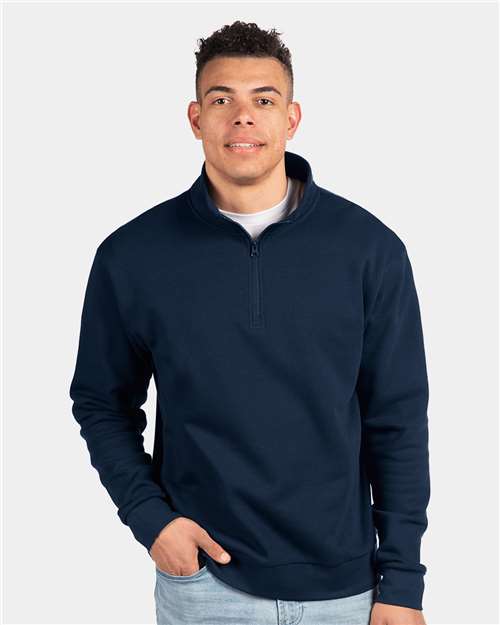 Next Level Unisex Fleece Quarter-Zip Pullover