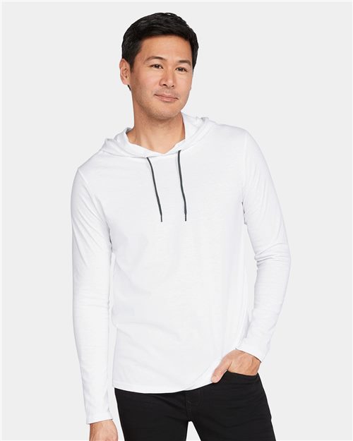 Gildan Unisex Softstyle® Lightweight Hooded Long Sleeve T-Shirt