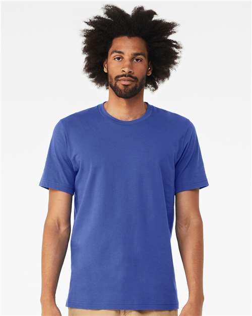 BELLA + CANVAS CVC Jersey Tee - Solid True Royal Blend