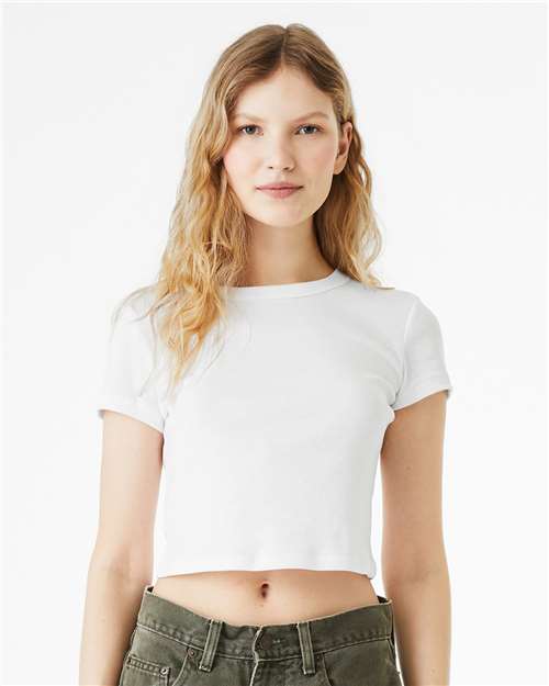 BELLA + CANVAS Women's Micro Rib Baby Tee