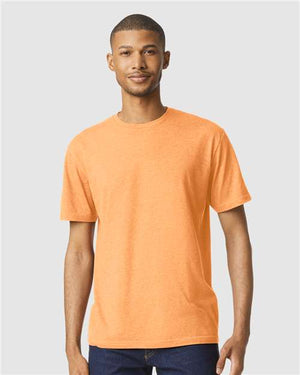 Gildan Unisex Softstyle® CVC T-Shirt - Tangerine Mist