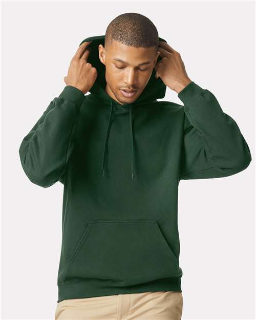 Gildan Unisex Softstyle® Midweight Hooded Sweatshirt - Forest Green