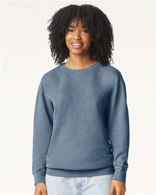 Comfort Colors Unisex Garment-Dyed Lightweight Fleece Crewneck Sweatshirt