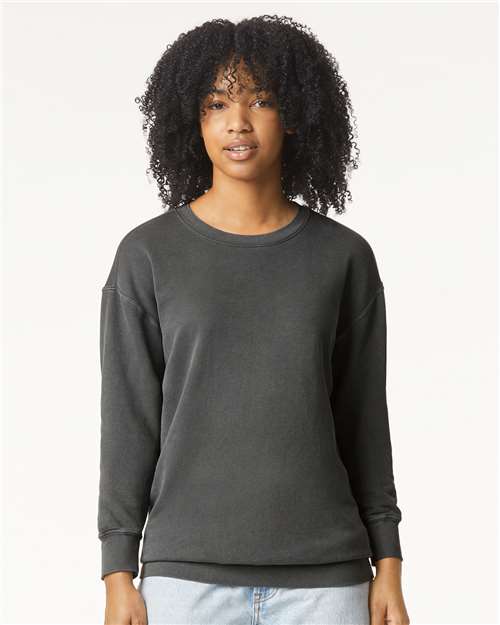 Comfort Colors Unisex Garment-Dyed Lightweight Fleece Crewneck Sweatshirt