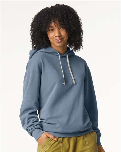 Comfort Colors Unisex Garment-Dyed Lightweight Fleece Hooded Sweatshirt