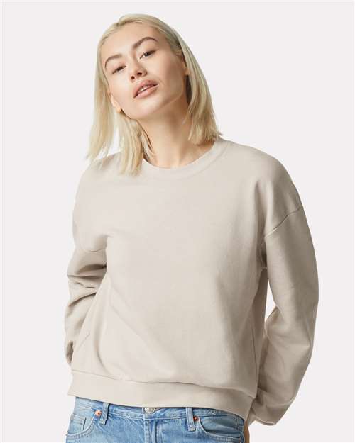 American Apparel Women's ReFlex Fleece Crewneck Sweatshirt