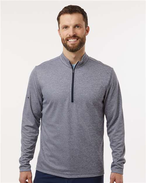 Adidas Men's Space Dyed Quarter-Zip Pullover
