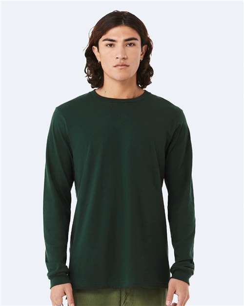 BELLA + CANVAS Unisex Jersey Long Sleeve Tee - Forest