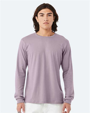 BELLA + CANVAS Unisex Jersey Long Sleeve Tee - Light Violet