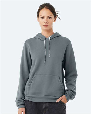BELLA + CANVAS Unisex Sponge Fleece Hoodie Sweatshirt - Blue Storm