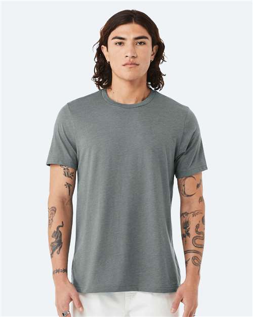 BELLA + CANVAS CVC Jersey Tee - Athletic Heather