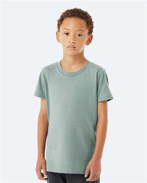 BELLA + CANVAS Youth Jersey Tee - Dusty Blue