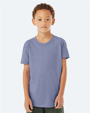 BELLA + CANVAS Youth Jersey Tee - Lavender Blue