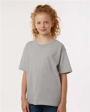 M&O Youth Gold Soft Touch T-Shirt - Gravel