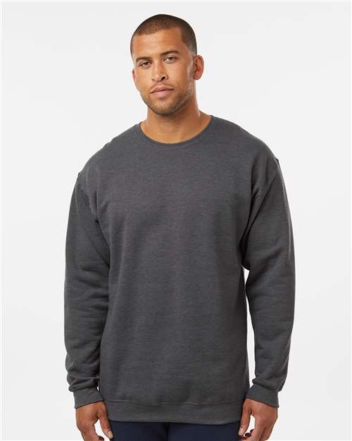 M&O Unisex Crewneck Fleece - Black
