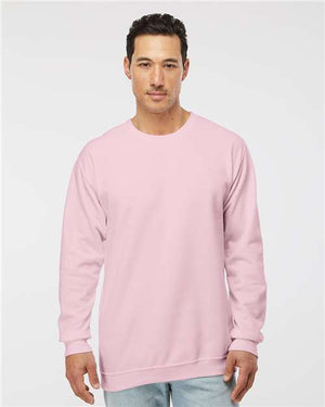 M&O Unisex Crewneck Fleece - Light Pink