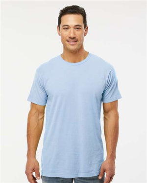 M&O Unisex Vintage Garment-Dyed T-Shirt - Chambray
