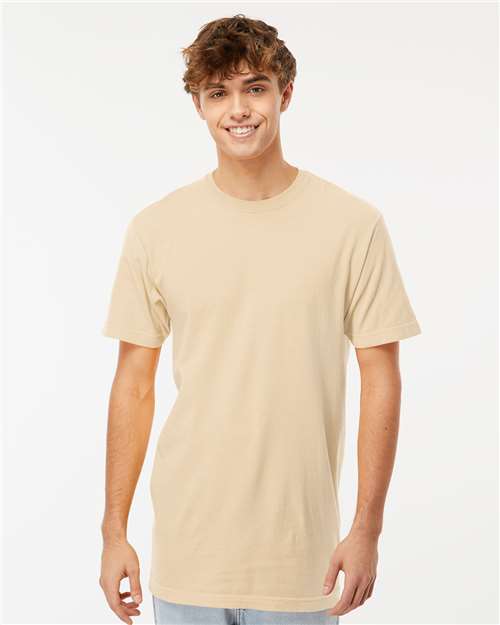 M&O Unisex Vintage Garment-Dyed T-Shirt - Ivory