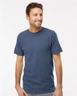 M&O Men's Gold Soft Touch T-Shirt - Indigo Blue