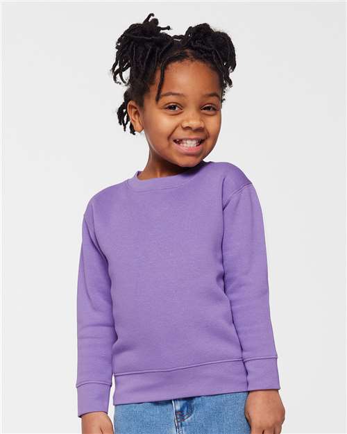 Rabbit Skins Toddler Fleece Crewneck Sweatshirt
