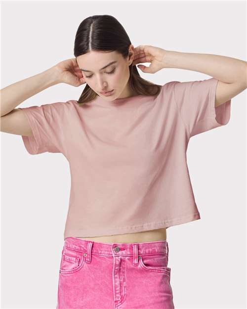 American Apparel Women's Fine Jersey Boxy Tee