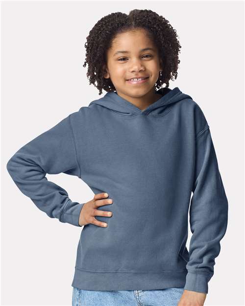 Comfort Colors Youth Garment-Dyed Lightweight Fleece Hooded Sweatshirt