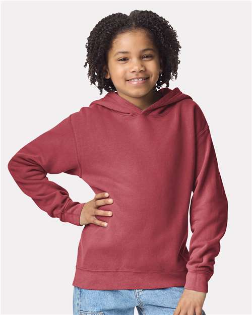 Comfort Colors Youth Garment-Dyed Lightweight Fleece Hooded Sweatshirt