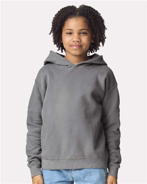 Comfort Colors Youth Garment-Dyed Lightweight Fleece Hooded Sweatshirt