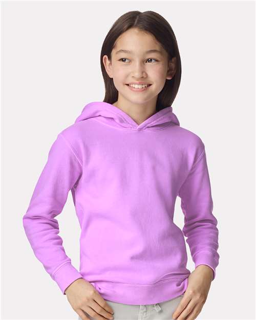 Comfort Colors Youth Garment-Dyed Lightweight Fleece Hooded Sweatshirt
