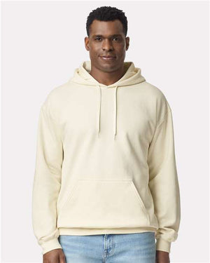 Gildan Unisex Softstyle® Midweight Hooded Sweatshirt - Off White