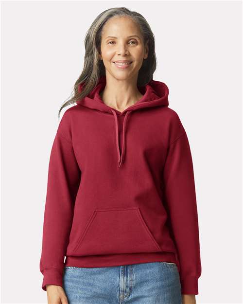Gildan Unisex Softstyle® Midweight Hooded Sweatshirt - Cardinal