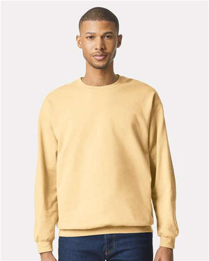 Gildan Unisex Softstyle® Midweight Crewneck Sweatshirt - Yellow Haze