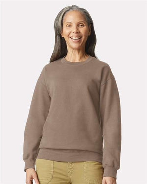 Gildan Unisex Softstyle® Midweight Crewneck Sweatshirt - Brown Savana