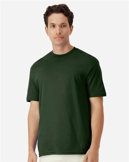Gildan Unisex Light Cotton T-Shirt - Forest Green