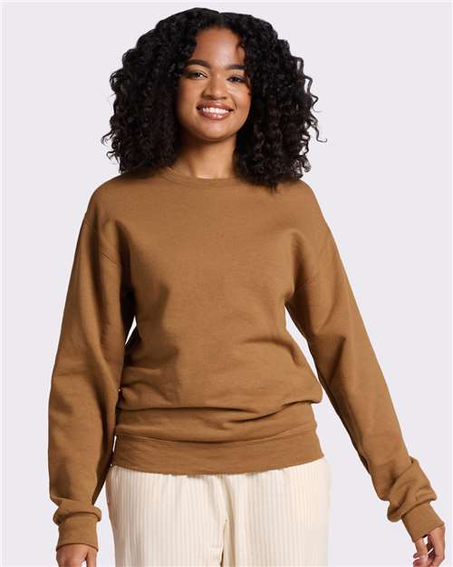 JERZEES Unisex NuBlend® Crewneck Sweatshirt - Golden Pecan